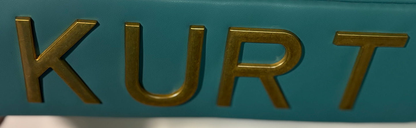 Kurt Geiger Inspired: Teal Kensington