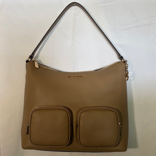 MK Pebbled Merrit: Tan