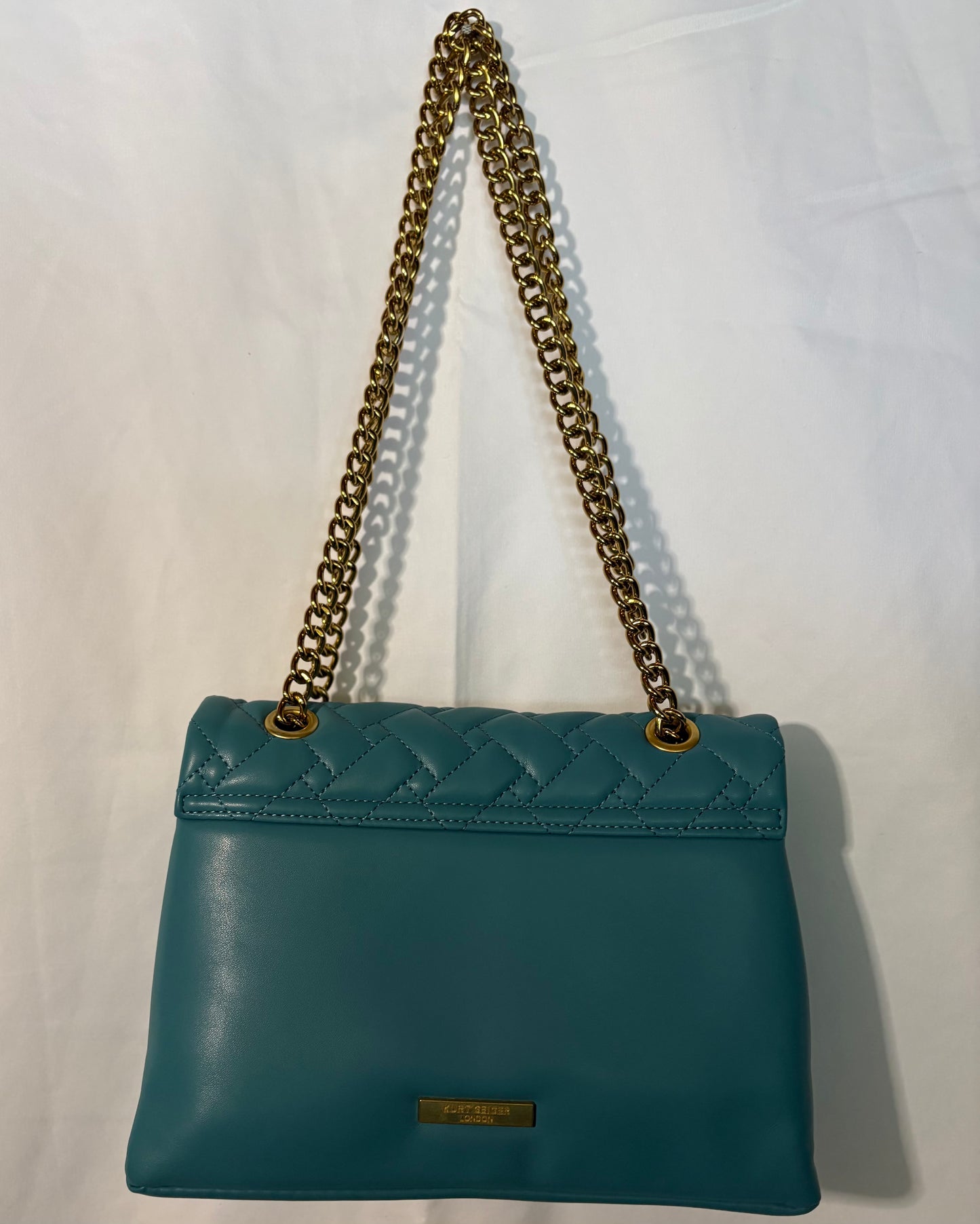 Kurt Geiger Inspired: Teal Kensington