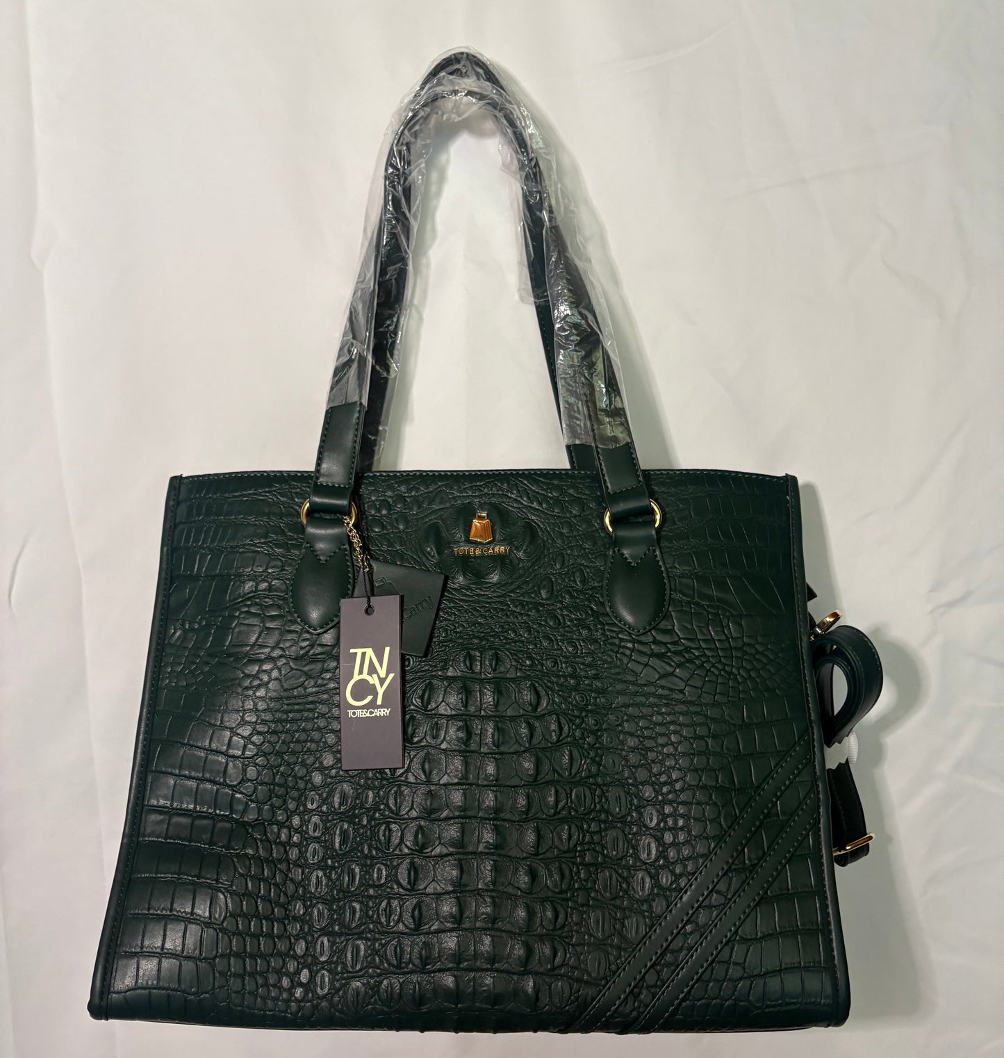Luxe Croc Tote