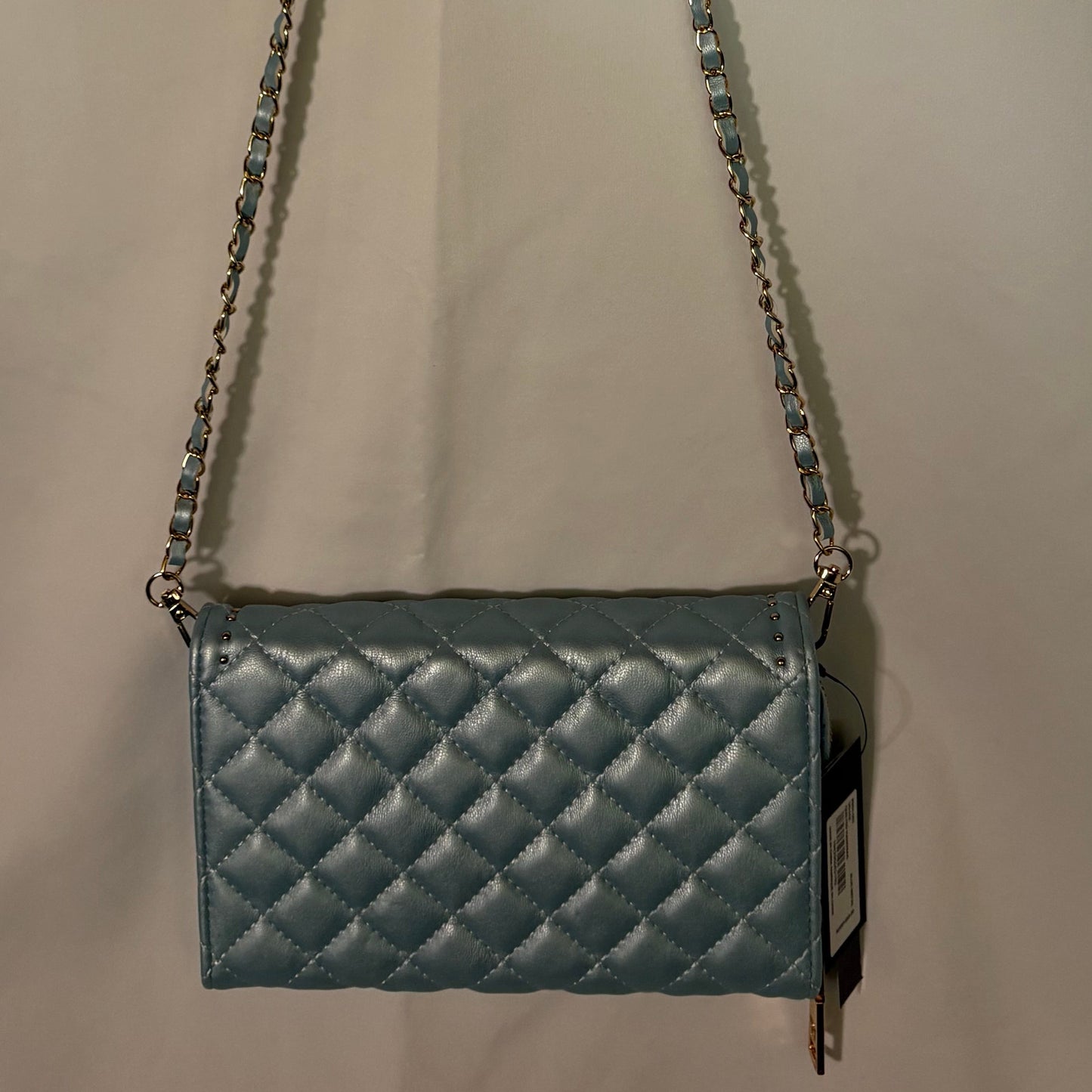Badgley Mischka: Blue Leather