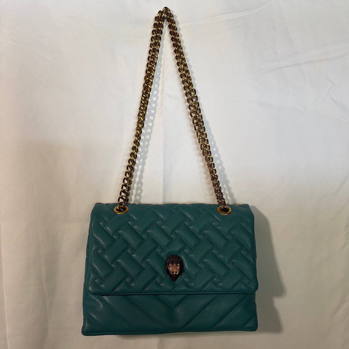 Kurt Geiger Inspired: Teal Kensington